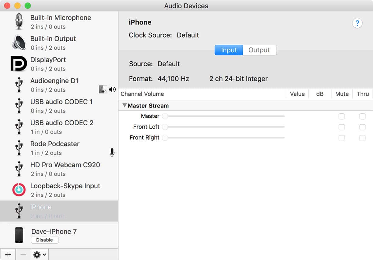 voice input mac