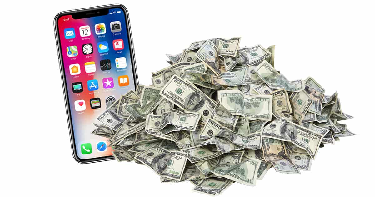 iPhone X Makes the Money