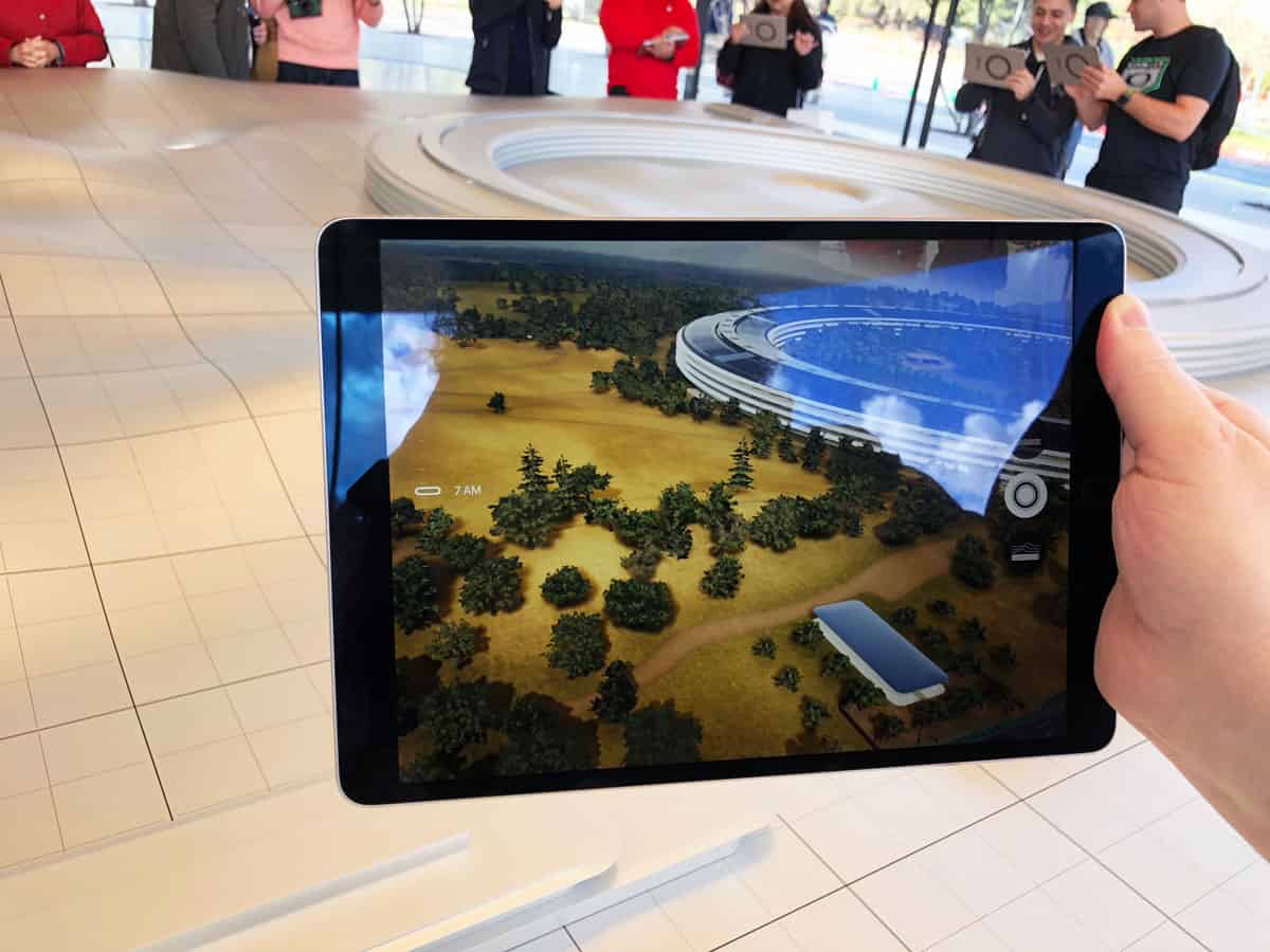 Apple Park Scale Model and Augmented Reality App