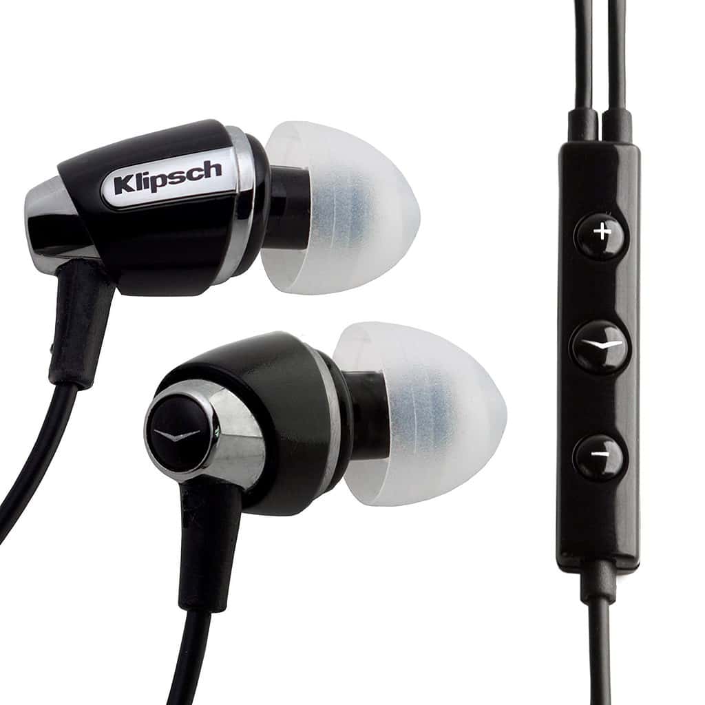 I love these now discontinued Klipsch S4i wired headphones, which are still available for just $39.
