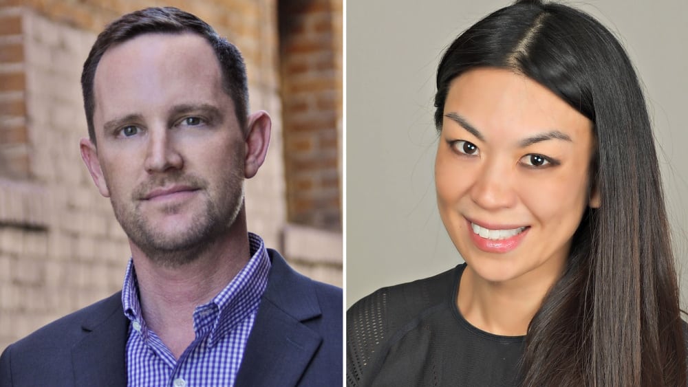 Philip Matthys and Jennifer Wang Grazier, Newly of Apple