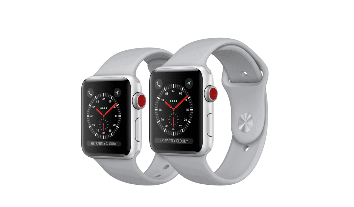 Compare Apple Watches to find the one you need. Image of Series 3 LTE.