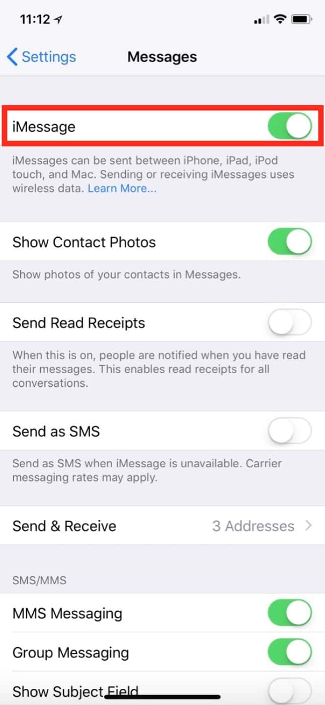 how to re sign in icloud to use imessage on mac