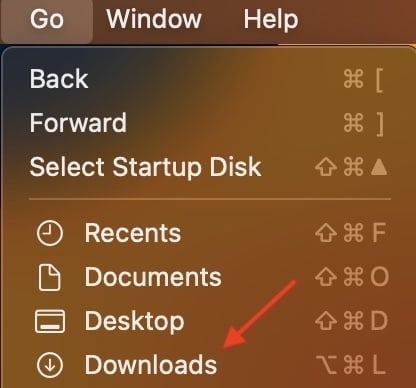 Go Downloads Finder Clearing Space Mac Hard Drive SSD