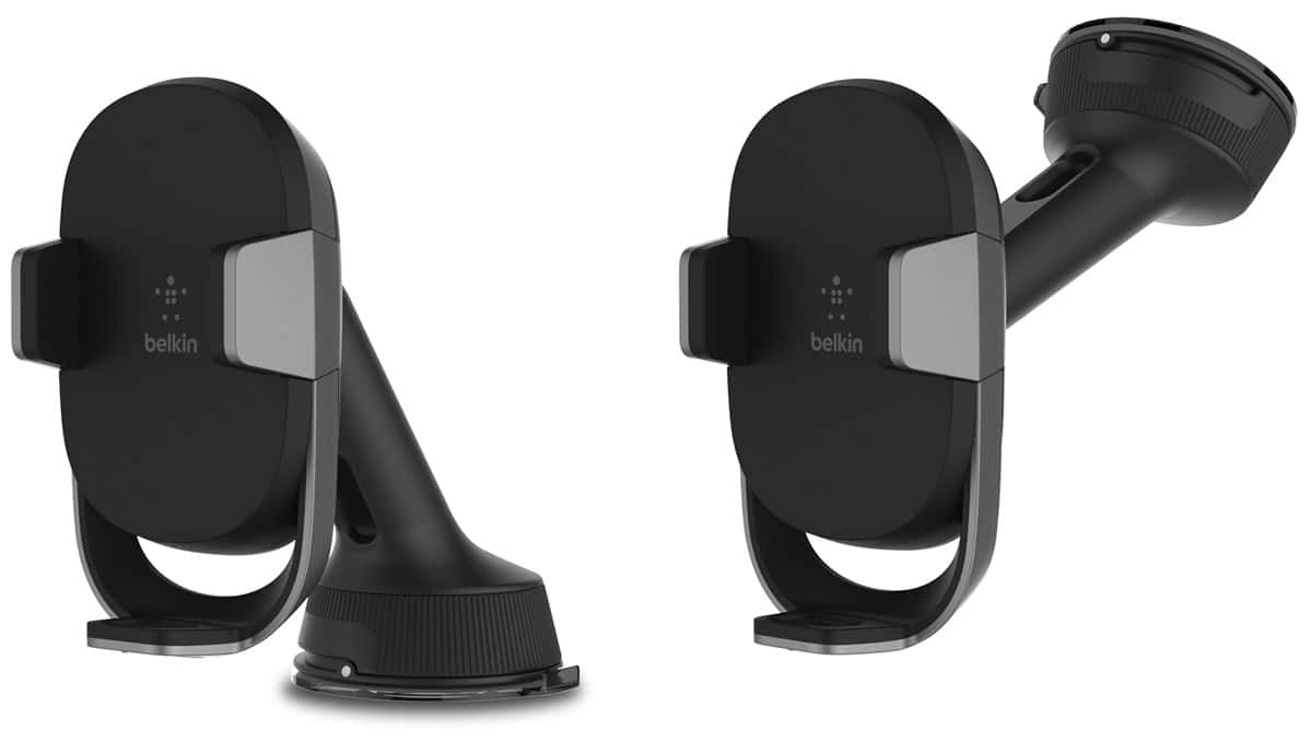 enabled wireless charging solutions that work with iPhone CES – Belkin Announces Wireless Car Charging Mount, Other Qi Wireless Chargers