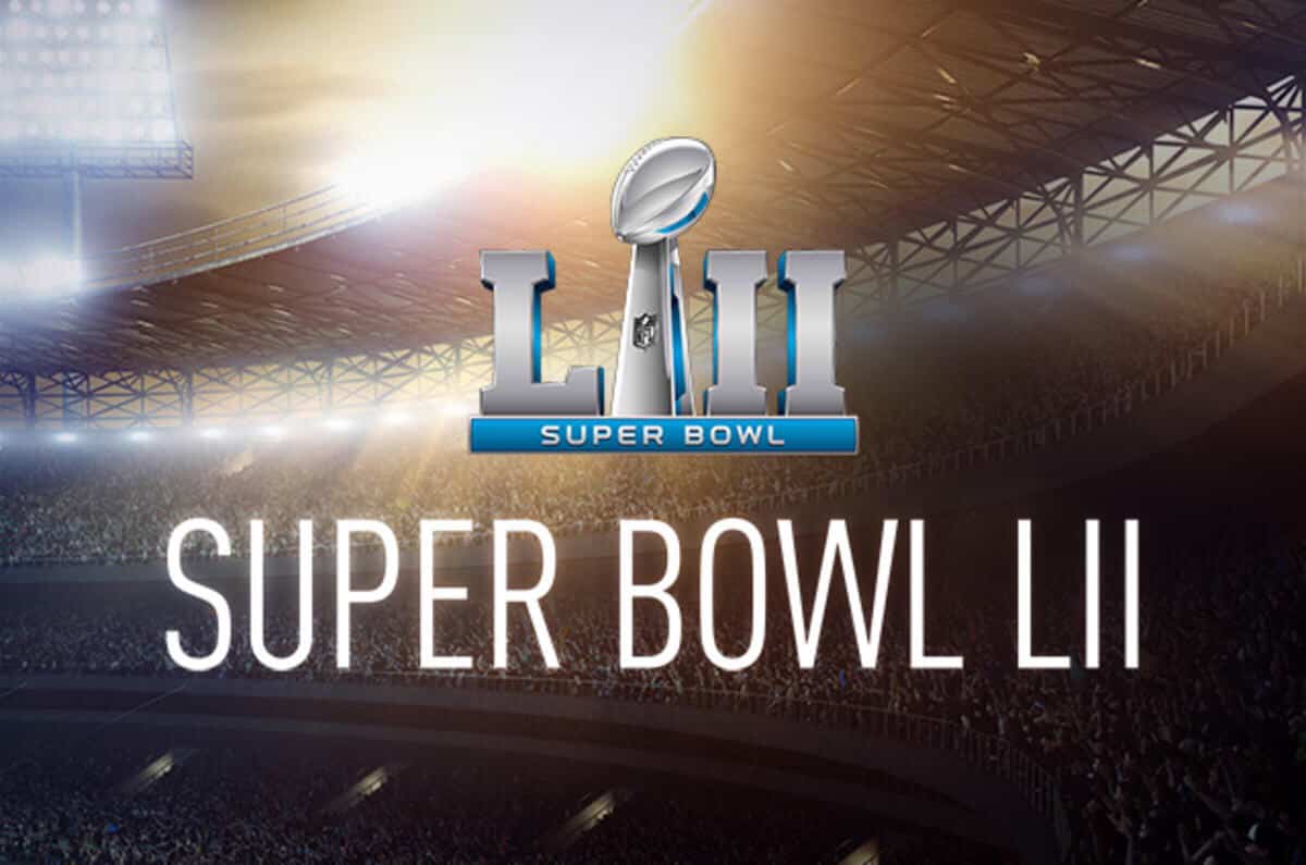 Image of Super Bowl LII Logo. 