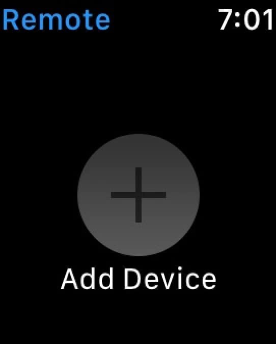 "Add Device" Button in Apple Watch Remote app lets you add your Mac as a controllable device