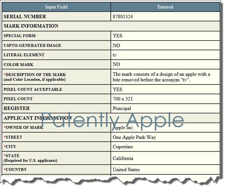 Image of Apple TV gaming patent.