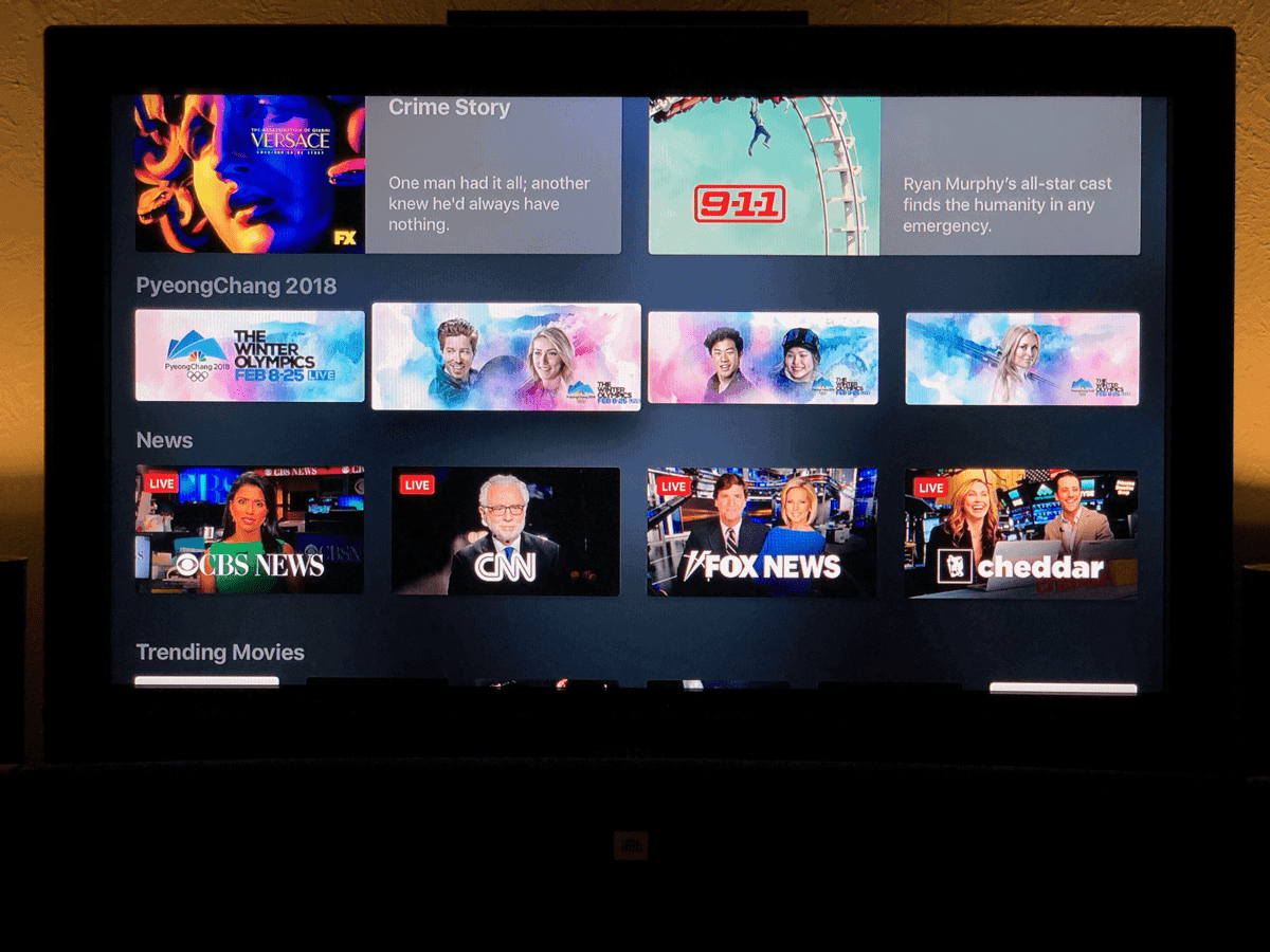 Apple has today added a section for live news in the TV app Apple Live News Section Now Available in TV App