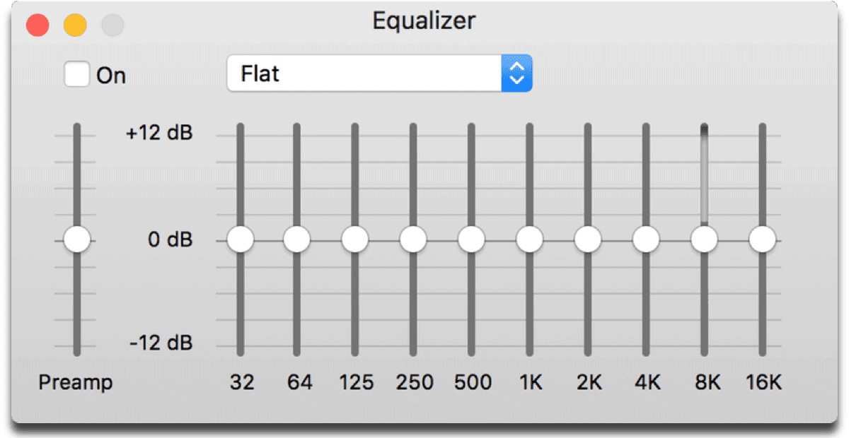 Control HomePod EQ by using iTunes.