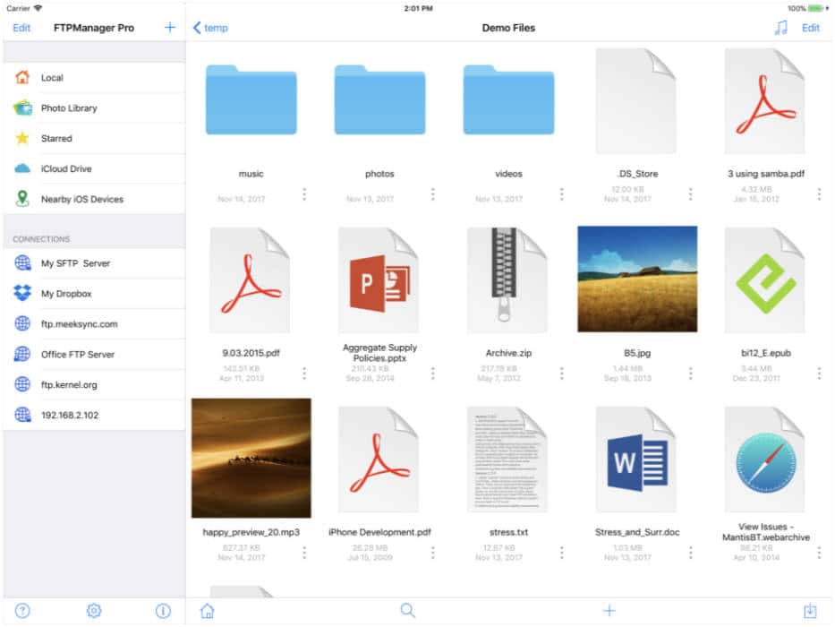 FTPManager Pro for iPhone and iPad
