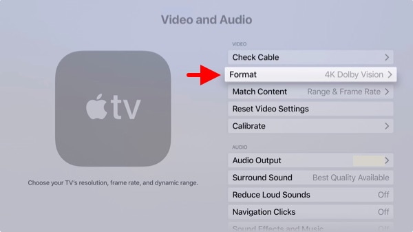 Confirming the Apple TV 4K can deliver DV to the TV