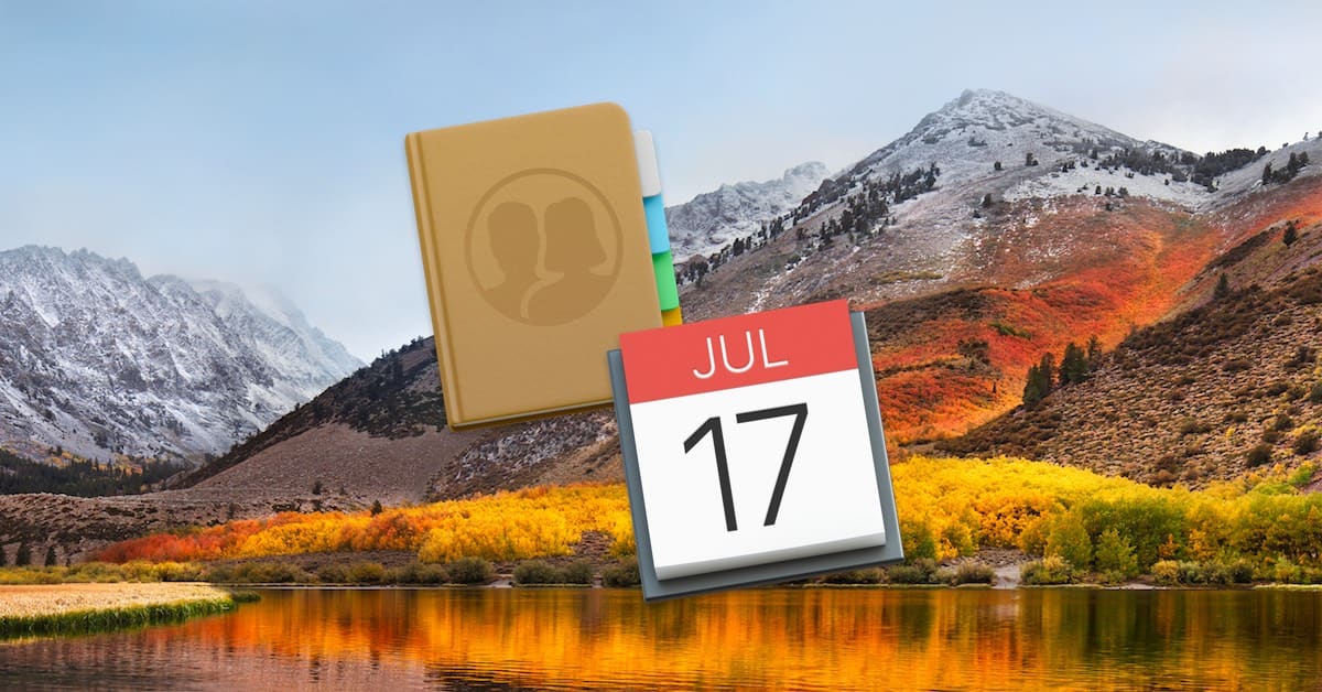 macOS: Turning Off Calendar and Contacts Suggestions
