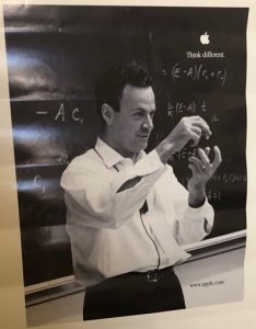 Think Different - Physicist Richard Feynman.