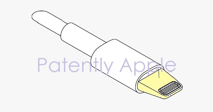 Apple patent application for a liquid-tight seal Lightning connector, as published by Patently Apple