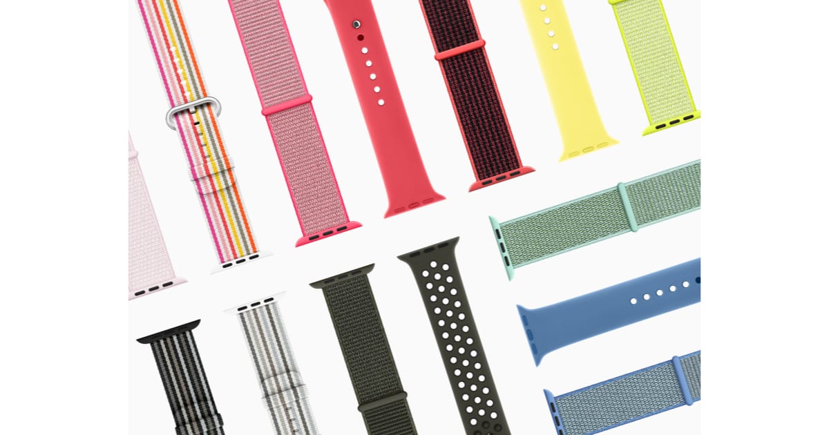 Apple Unveils New Apple Watch Bands for Spring