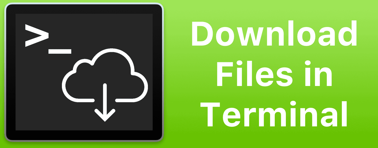 macOS: How to Download File From URL Using Terminal on Mac