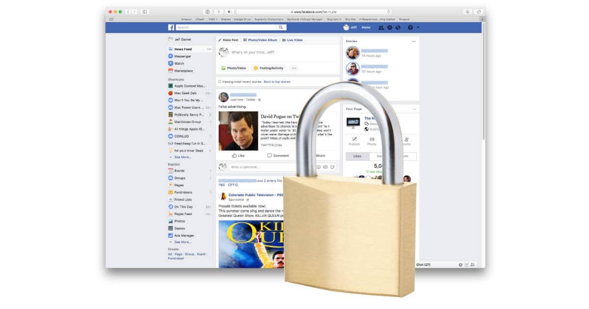 Locking down your Facebook privacy settings