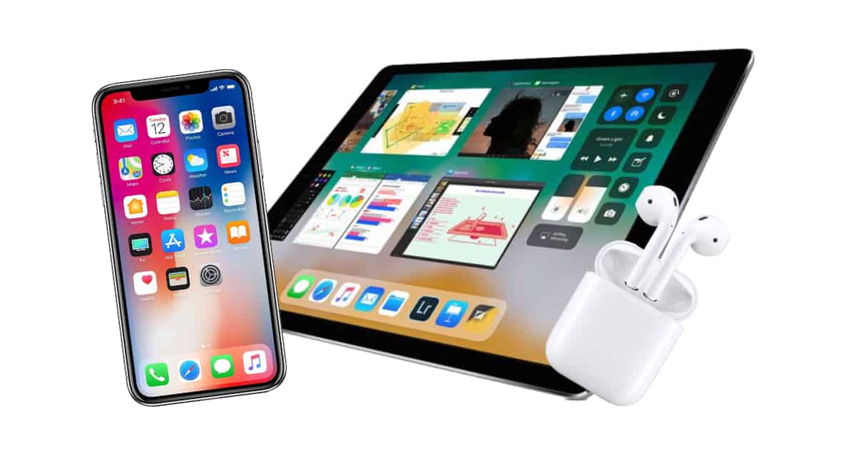 iPhone X, iPad Pro, AirPods