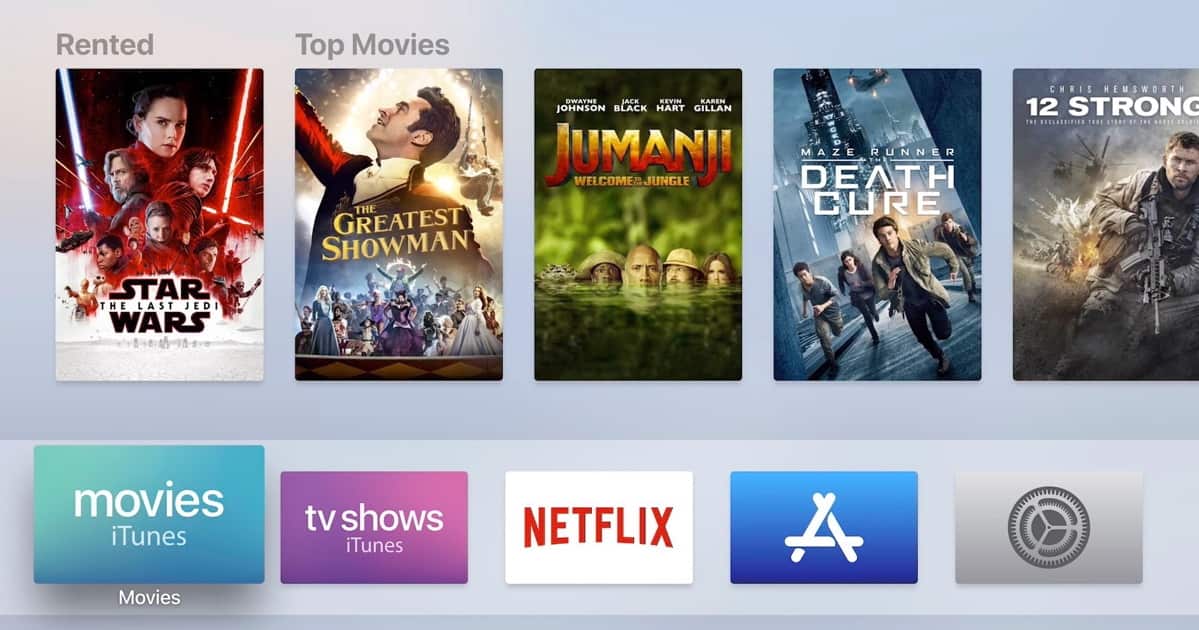 Apple TV movie page.