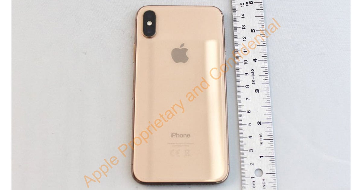 The FCC's Gold iPhone X