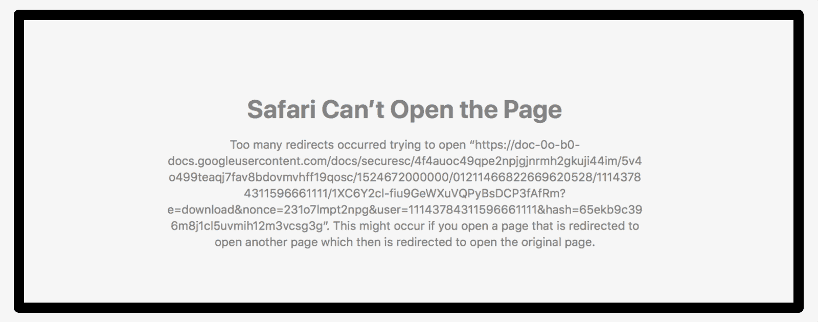 Safari Error 429 - Too many requests - Adobe Community - 11253215