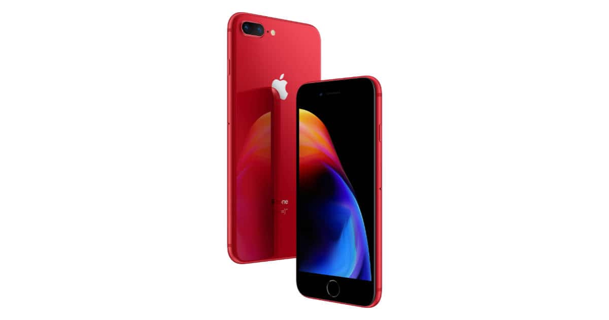 Apple Announces (PRODUCT)RED iPhone 8, iPhone 8 Plus
