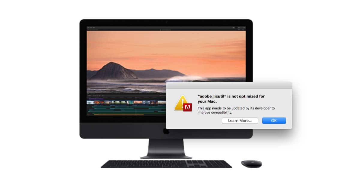 32-bit app warning in macOS High Sierra