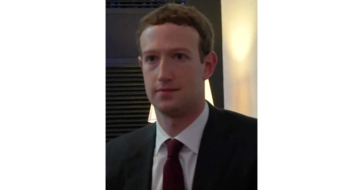 Facebook CEO Mark Zuckerberg