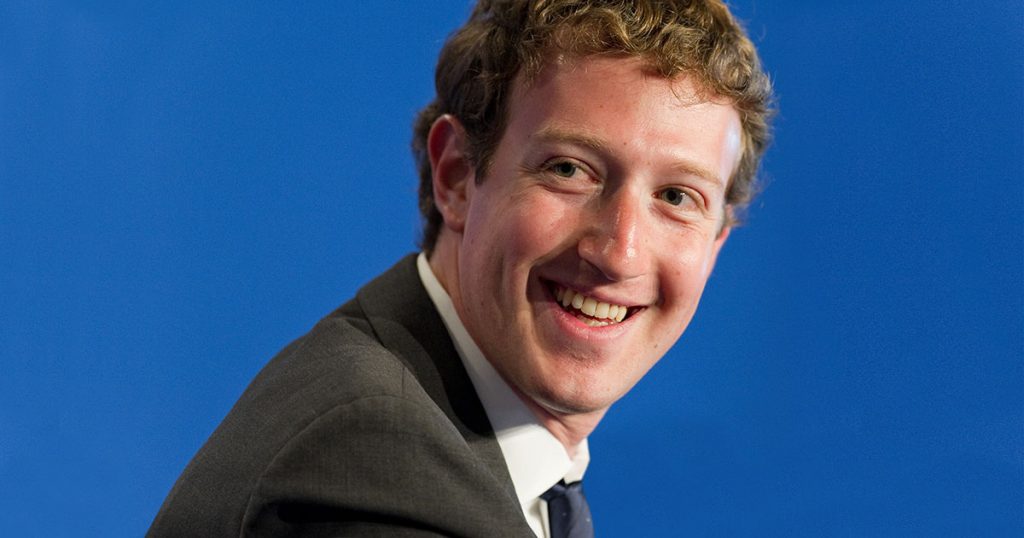 Facebook CEO Mark Zuckerberg