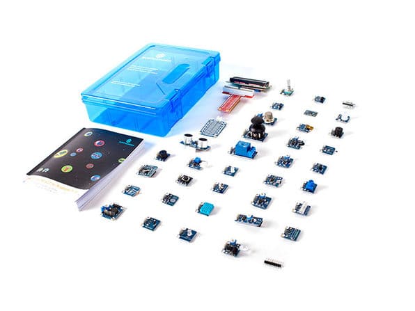 37 Sensors Starter Kit for Raspberry Pi (Pi 3B Included)