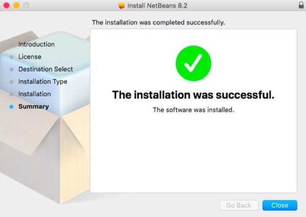 NetBeans success.