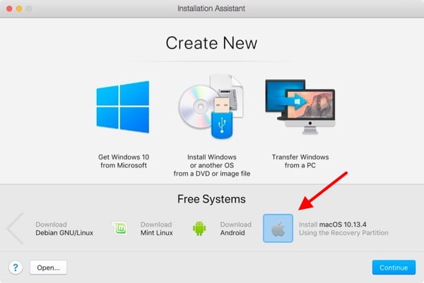 environment on the Mac allows one to run a licensed copy of Windows or some popular distr How to Use Parallels Desktop to Run macOS High Sierra as a Virtual Machine