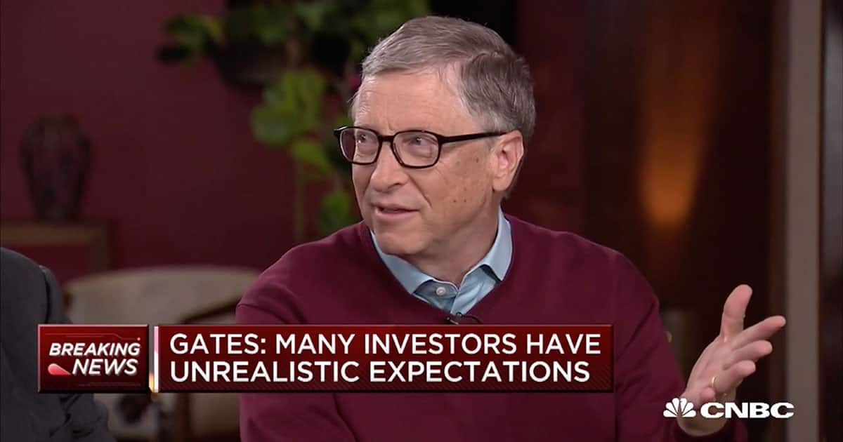 Bill Gates on CNBC