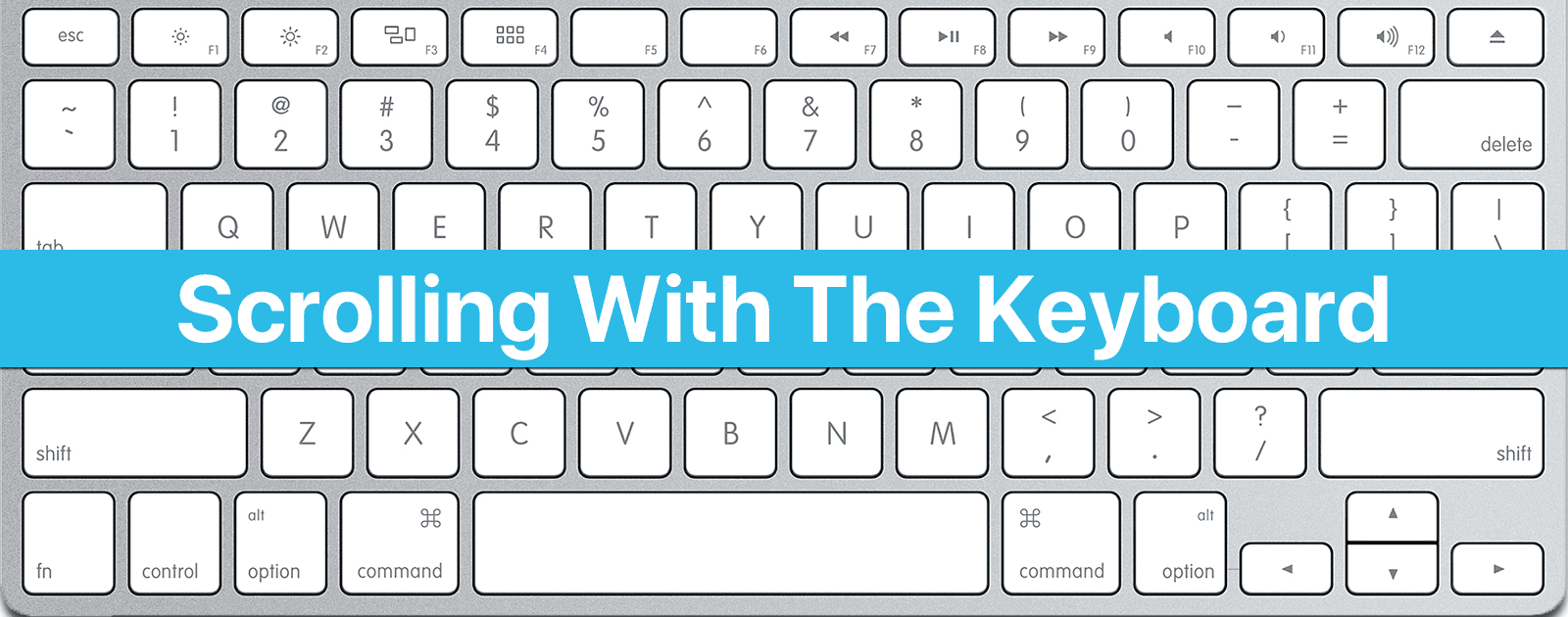 macOS: Use These Keys to Keyboard Scroll Through Apps