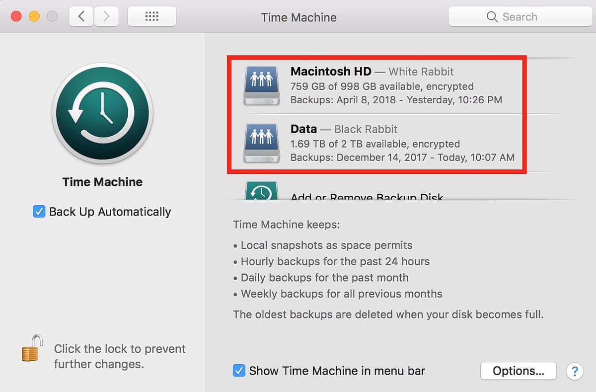Time Machine: How to Force a Backup to a Specific Disk