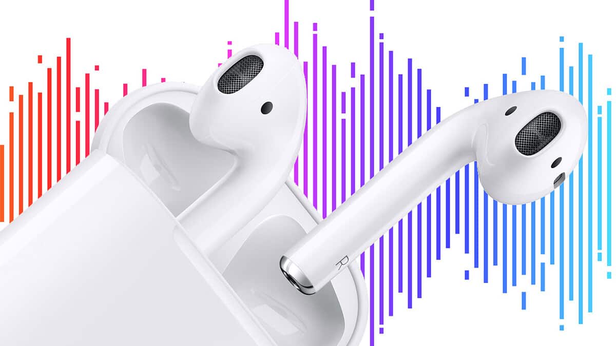 airpods audio wave