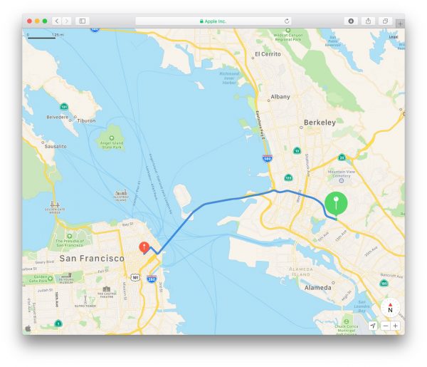 Apple Maps Now Embeddable on the Web With MapKit JS Beta