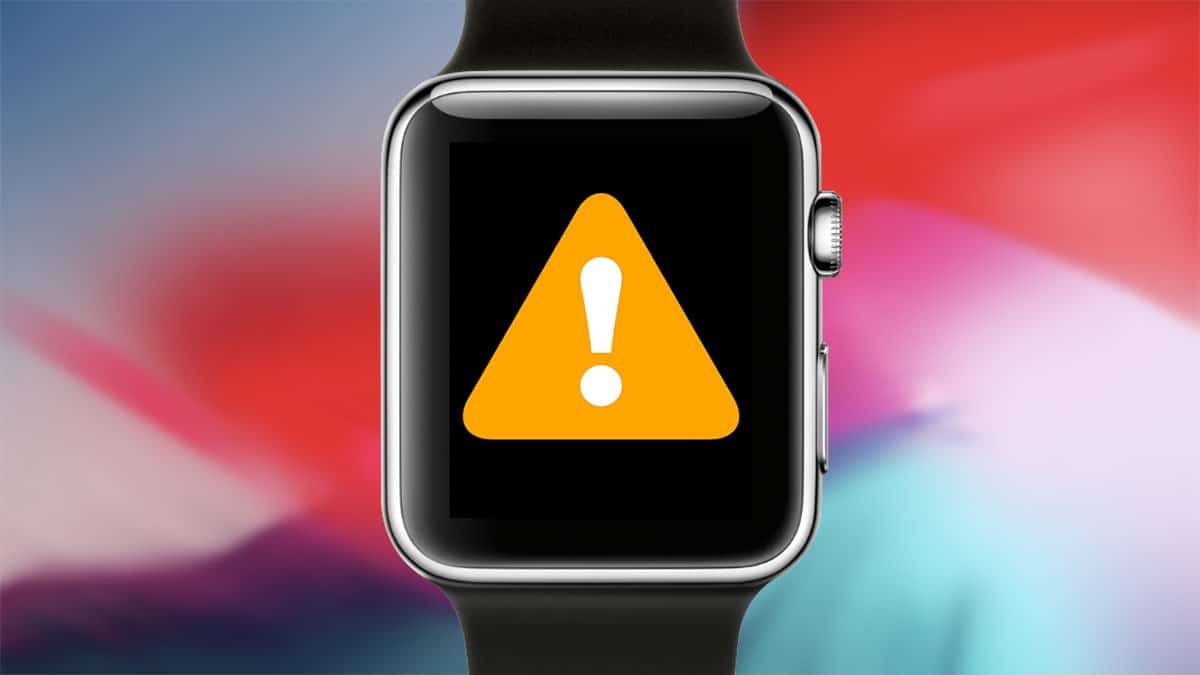 apple watch error