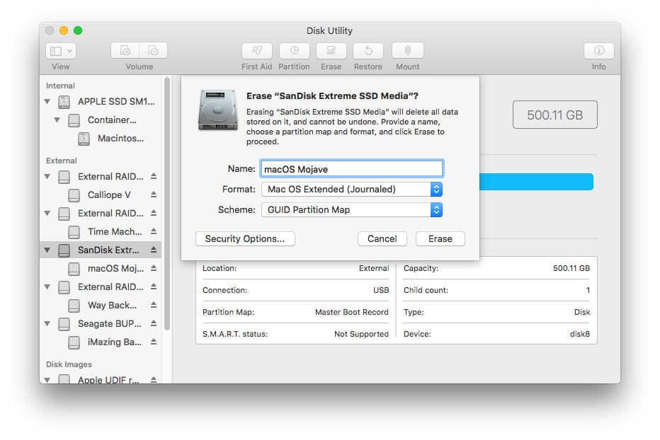 how to format external drive for mac and windows