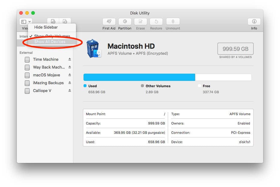 How Format a Drive with GUID for macOS High Mojave Installation The Observer