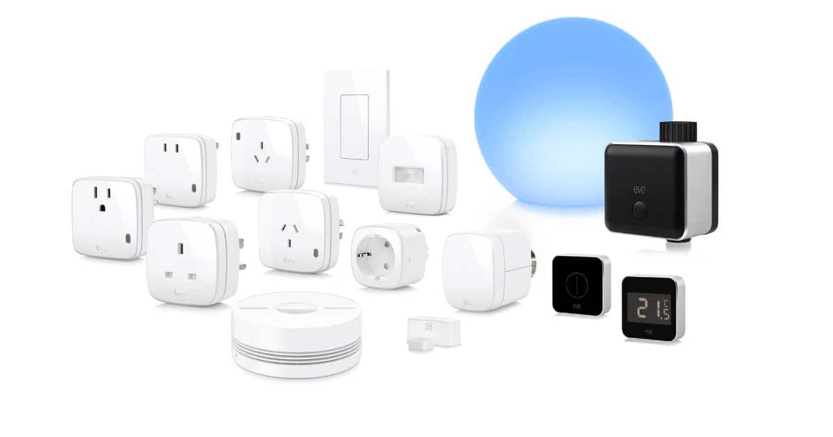 Eve HomeKit smarthome product family