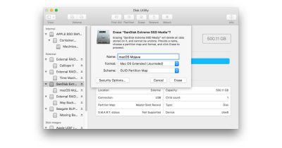 How to Format a Drive with GUID for macOS High Sierra, Mojave Installation