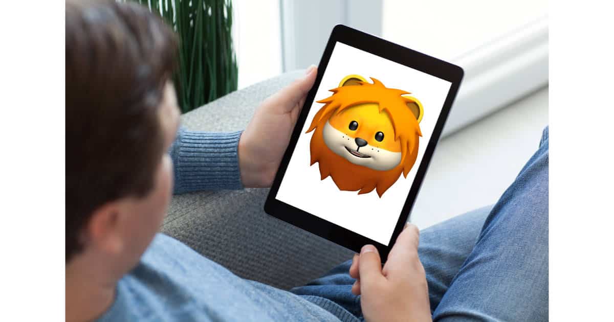 iPad with iOS 12, TrueDepth camera and Animoji