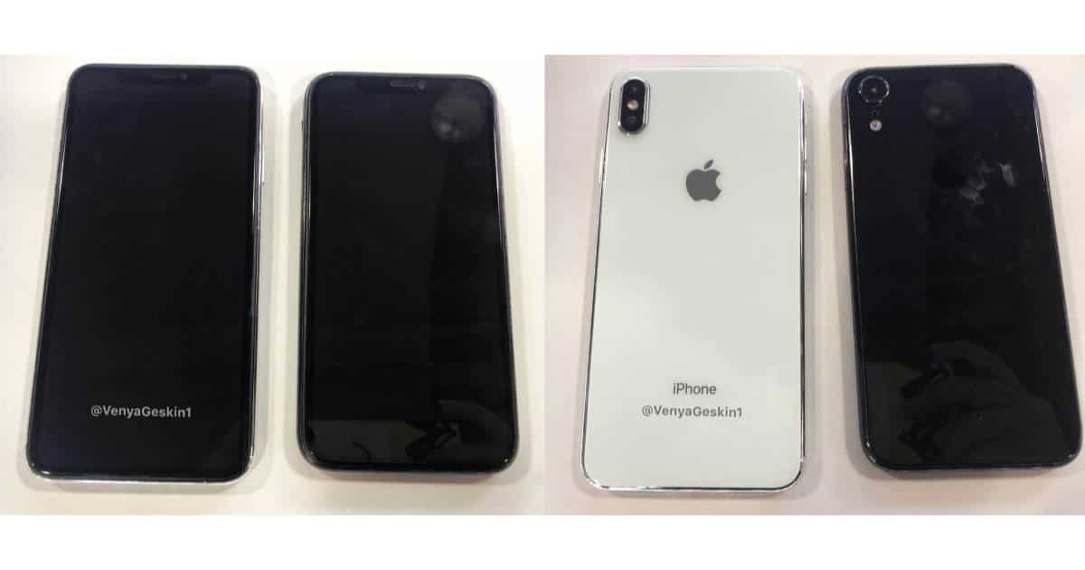 Leaked Photos Show Apple’s 6.1-inch LCD iPhone and 6.5-inch iPhone X Plus