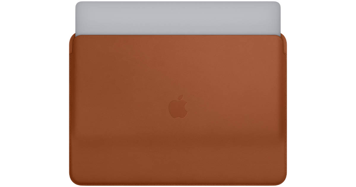 Apple MacBook Pro leather sleeve