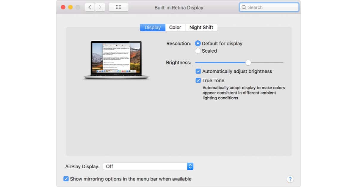 New Touch Bar MacBook Pro Supports True Tone on Some External Displays