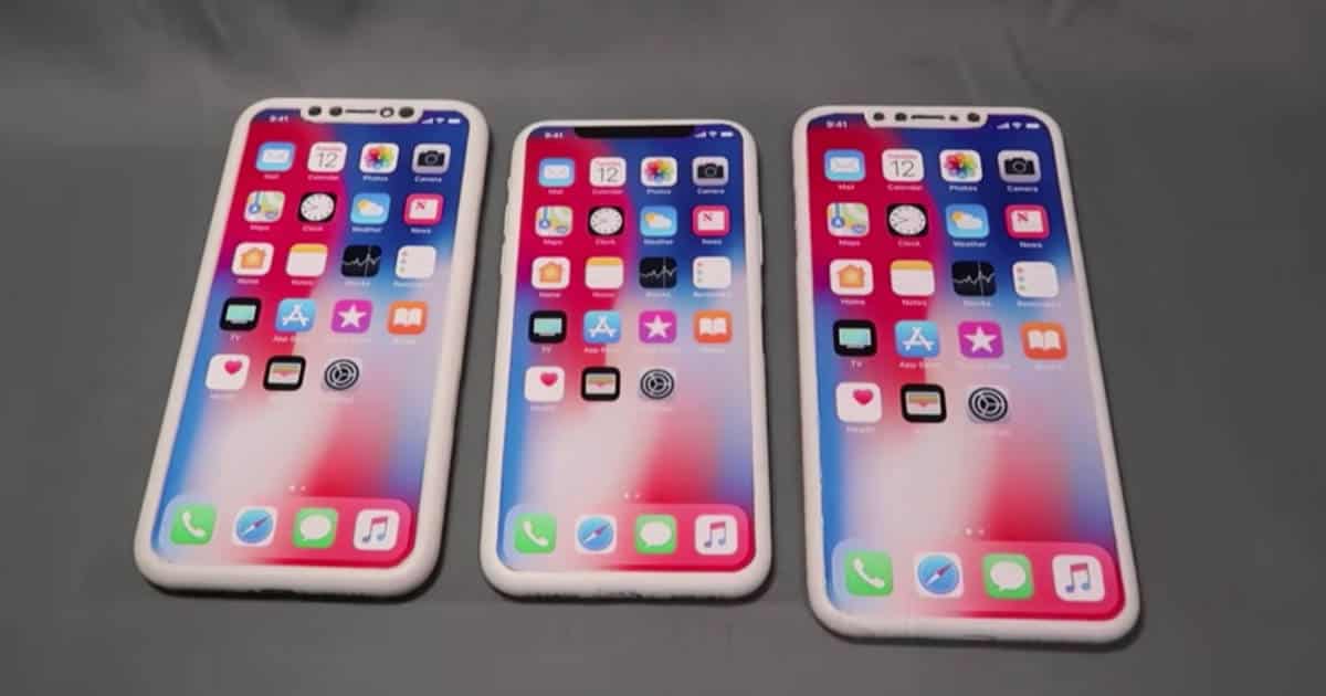 2018 iPhone mockups