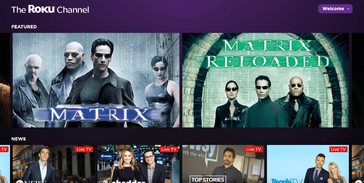 Roku Launches Free TV Service On the Web