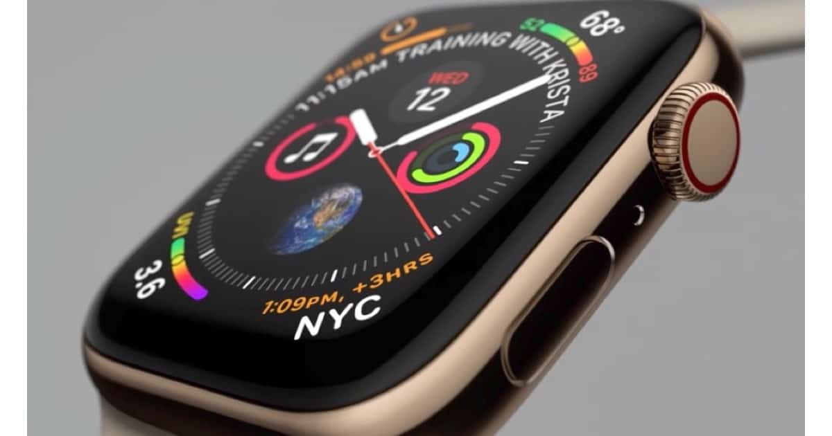 Right Apple Watch Series 4 